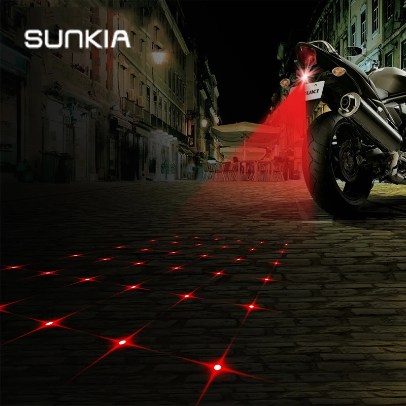 SUNKIA Cross-Star Pattern SUNKIA Motorcycle Fog Lights Motorcycle Laser Fog Lamp Warming Signal Lights
SUNKIA Cross-Star Pattern SUNKIA Motorcycle Fog Lights Motorcycle Laser Fog Lamp Warming Signal Lights