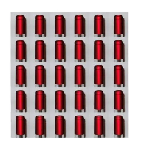 

100 pcs HOMEBREW SHRINK CAPSULES MAROON METALLIC WINERY QUALITY PVC HEAT CAPS FOR WINE BOTTLES HOME BREW BAR TOOLS FOOD GRADE