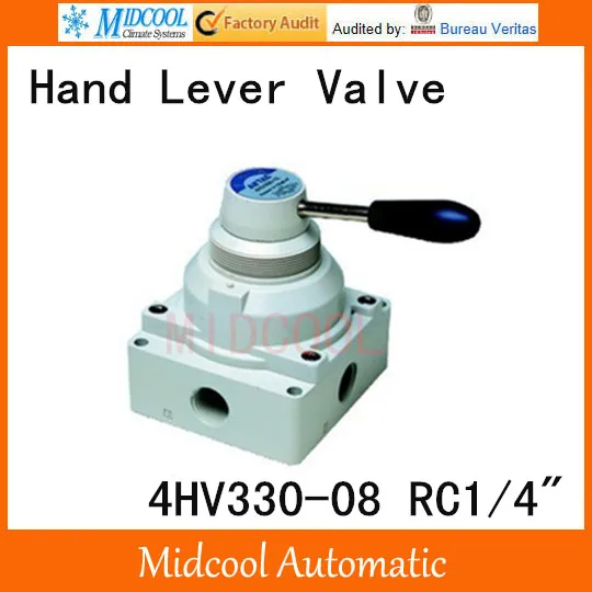 4HV330-08 Manual reversing valve 4 way 2 position ventilation rotary valve port RC1/4" hand valve
4HV330-08 Manual reversing valve 4 way 2 position ventilation rotary valve port RC1/4" hand valve