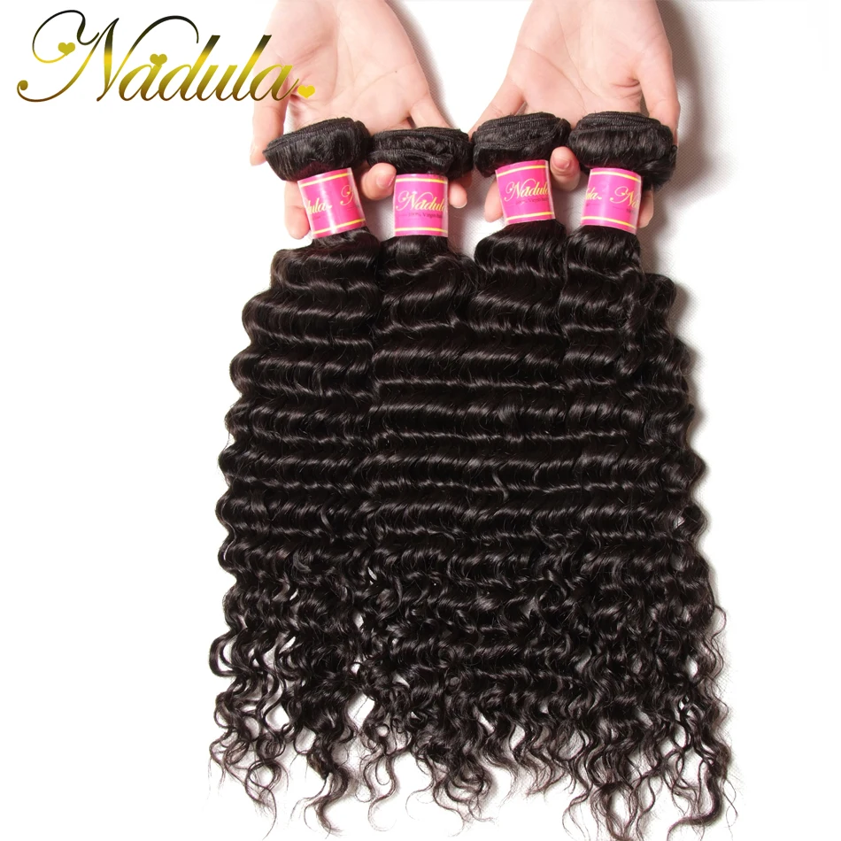 Malaysian Deep Curly Virgin Human Hair Extensions