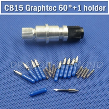 Sticker Vinyl Cutter Plotter Machine 1pcs CB15 Graphtec plotter blade holder & 10pcs 60degree Graphtec CB15 plotter blades
Sticker Vinyl Cutter Plotter Machine 1pcs CB15 Graphtec plotter blade holder & 10pcs 60degree Graphtec CB15 plotter blades