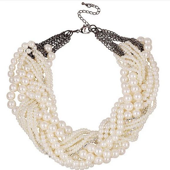 New Hot Bohemia Style Multilayer Pearl Necklace Fashion Choker Statement Necklace For Women Wholesale and Retail
New Hot Bohemia Style Multilayer Pearl Necklace Fashion Choker Statement Necklace For Women Wholesale and Retail