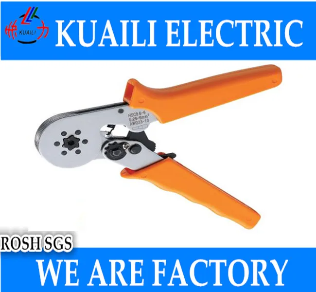 1pcs HSC8 6-6 MINI-TYPE SELF-ADJUSTABLE CRIMPING PLIER insulated end terminal crimping tool
1pcs HSC8 6-6 MINI-TYPE SELF-ADJUSTABLE CRIMPING PLIER insulated end terminal crimping tool