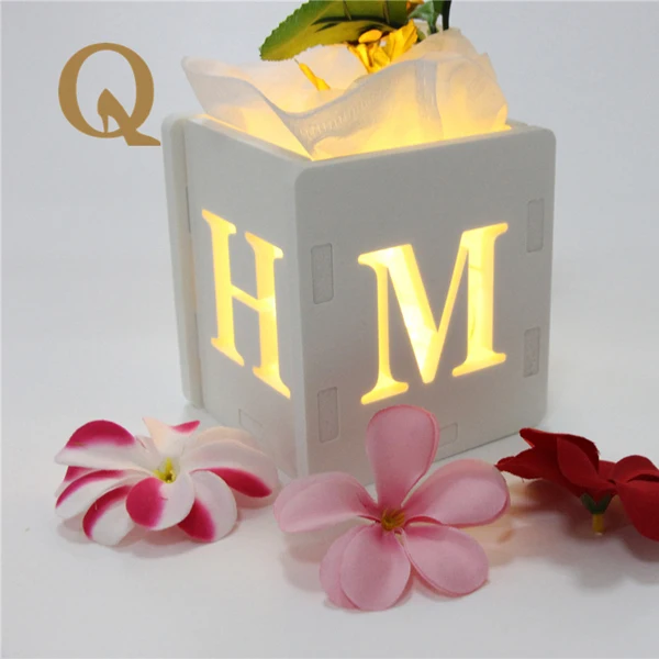 LED glowing Artificial wooden wood letter Luminous boxs Light emitting constellation Used for wedding decorations party gifts
LED glowing Artificial wooden wood letter Luminous boxs Light emitting constellation Used for wedding decorations party gifts