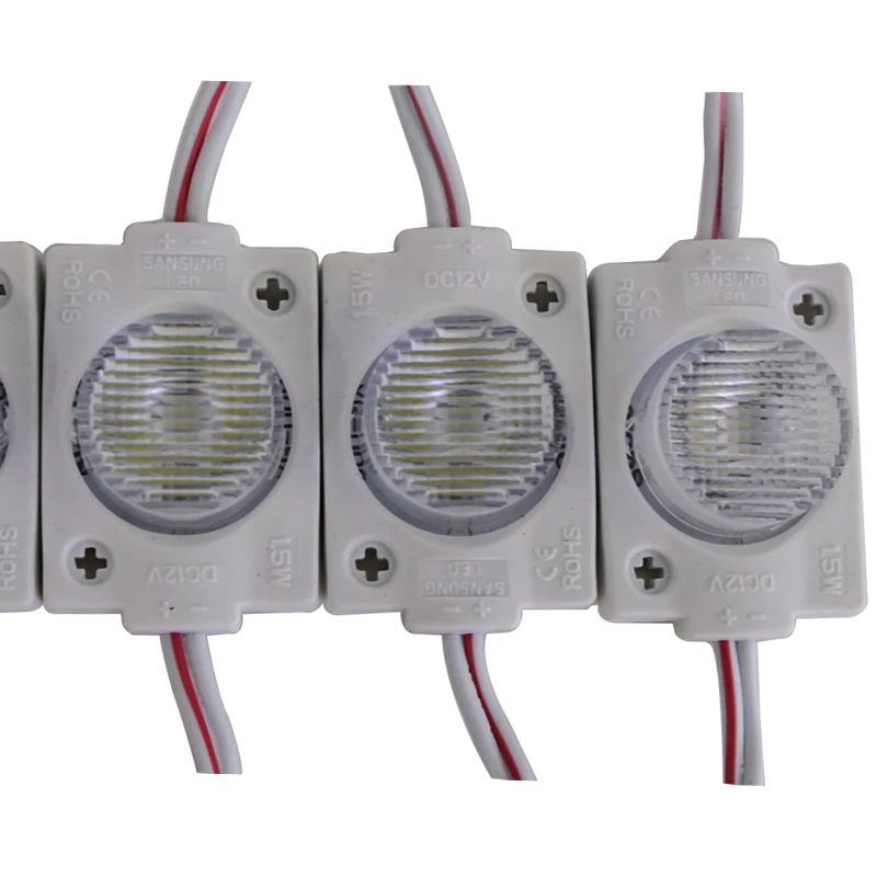 500pcs/lot 1.5W smd 3030 1 led module light box led modules with lens 180 degree injection High brightness Side lighting
500pcs/lot 1.5W smd 3030 1 led module light box led modules with lens 180 degree injection High brightness Side lighting