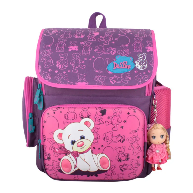 Delune Grade1-4 Orthopedic Breathable Princess Primary School Backpack for girls Schoolbag Kids Knapsack Satchel bags with toy Delune Grade1-4 Orthopedic Breathable Princess Primary School Backpack for girls Schoolbag Kids Knapsack Satchel bags with toy<br><br>Aliexpress