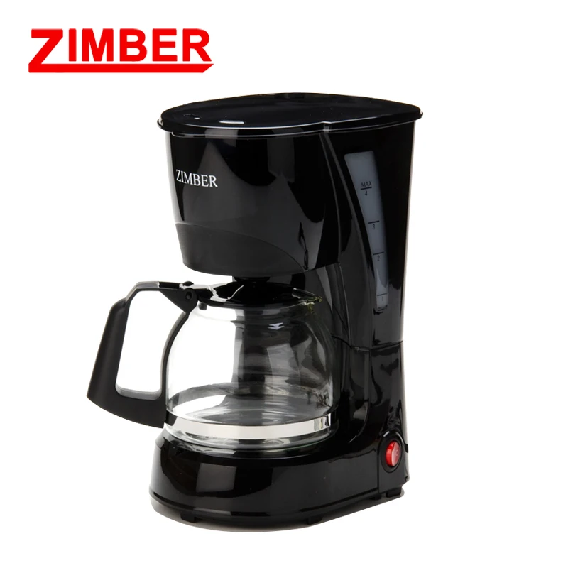 Zimber 11008 Coffee Maker 600W 600ML Water Level Indicator Hourglass Drip Multifunctional Machine Ship From Russia | Бытовая техника