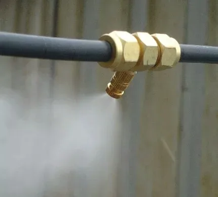 Water mist nozzle,fog nozzle,Evaporative Cooling Greenhouse Brass Fog Spray Nozzle
Water mist nozzle,fog nozzle,Evaporative Cooling Greenhouse Brass Fog Spray Nozzle