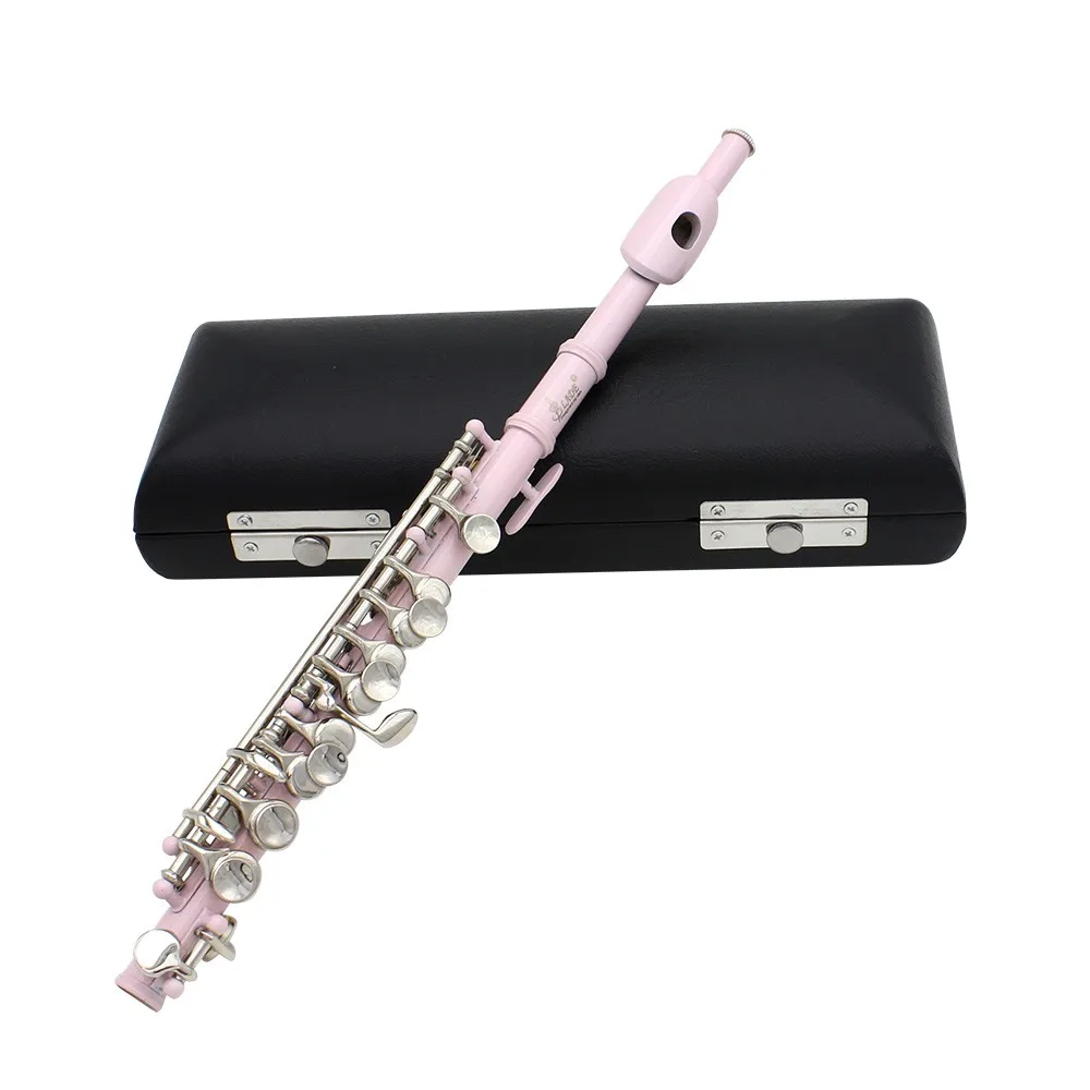 Good Quality Ottavino Beautiful Pink Plated Piccolo C Key Cupronickel with Cork Grease Cleaning Cloth Screwdriver Case
Good Quality Ottavino Beautiful Pink Plated Piccolo C Key Cupronickel with Cork Grease Cleaning Cloth Screwdriver Case