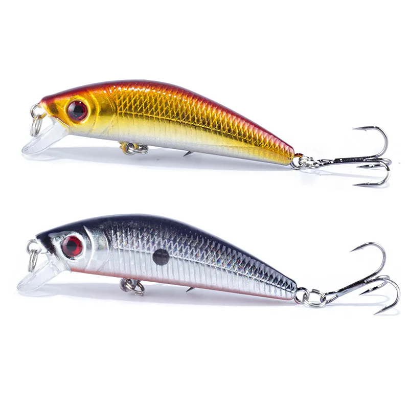 Fishing Lure 7cm 8.5g Hard Plastic Minnow Plastic Artificial bait 3D Eyes Crankbait Lifelike Bait With two 6# Hooks Fish
Fishing Lure 7cm 8.5g Hard Plastic Minnow Plastic Artificial bait 3D Eyes Crankbait Lifelike Bait With two 6# Hooks Fish