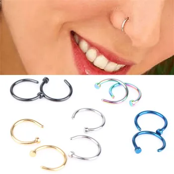 zheFanku 1 Pair Style Nose Ring Body Jewelry For Women