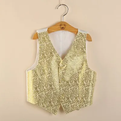 Boy dress vest Children's stage performance clothing choral Student Child Care modern jazz dance clothing sequined vest Dj stage
Boy dress vest Children's stage performance clothing choral Student Child Care modern jazz dance clothing sequined vest Dj stage