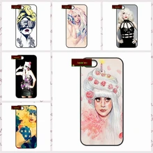 USA Popular Singer Lady Gaga Cover case for font b iphone b font 4 4s 5