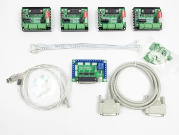 Free Shipping CNC 4 Axis TB6560 Stepper Motor Driver Controller Board Kit,57 two-phase,3A
Free Shipping CNC 4 Axis TB6560 Stepper Motor Driver Controller Board Kit,57 two-phase,3A