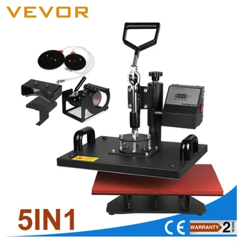 VEVOR Sublimation T-shirt mug cap Plate 5in1 T Shirt Heat Press Machine Mug/Cap/TShirt /Phone case Etc
VEVOR Sublimation T-shirt mug cap Plate 5in1 T Shirt Heat Press Machine Mug/Cap/TShirt /Phone case Etc
