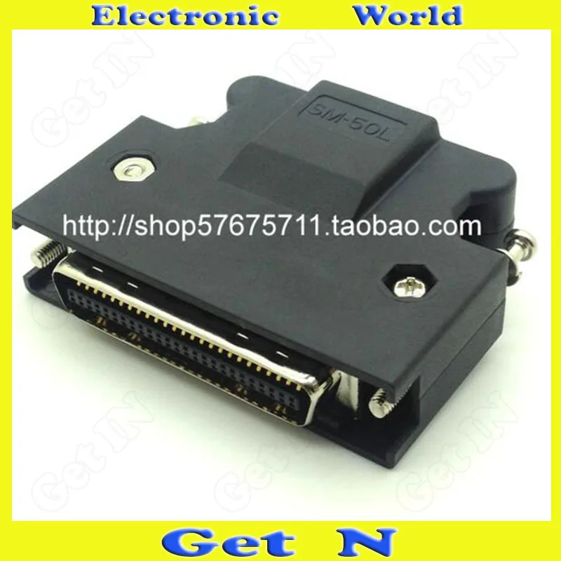 10pcs SCSI Servo Connector CN50 Male Plastic Shell Screw Type 50P Plug Welding Adapter
10pcs SCSI Servo Connector CN50 Male Plastic Shell Screw Type 50P Plug Welding Adapter