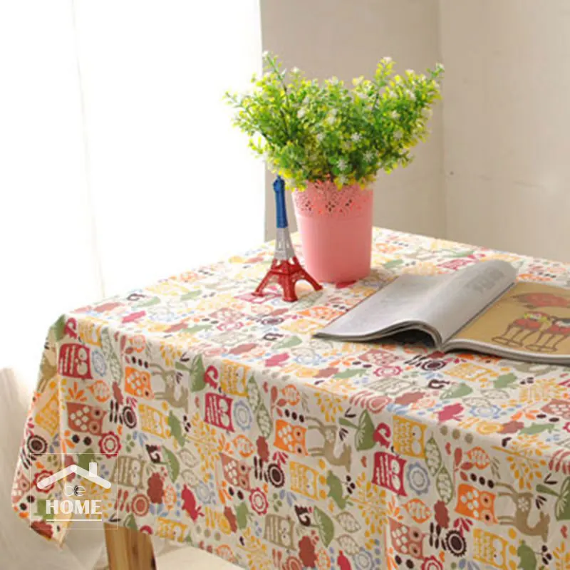 be Home High quality Korea Style Linen cartoon owl tablecloth table cover table cloth for home and coffee shop
be Home High quality Korea Style Linen cartoon owl tablecloth table cover table cloth for home and coffee shop