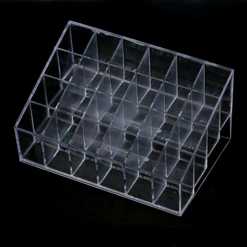 MAANGE 1Pcs Acrylic Lipstick Organizer Makup 24 Stand Trapezoid Clear Lipstick Lotion Make up Cosmetic tool kit Holder
MAANGE 1Pcs Acrylic Lipstick Organizer Makup 24 Stand Trapezoid Clear Lipstick Lotion Make up Cosmetic tool kit Holder