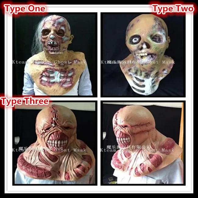 Party Cosplay Scary Zombie Ghost latex Mask Horror Masquerade Adult Ghost Movie Mask Halloween Props Costumes Fancy Dress Mask
Party Cosplay Scary Zombie Ghost latex Mask Horror Masquerade Adult Ghost Movie Mask Halloween Props Costumes Fancy Dress Mask