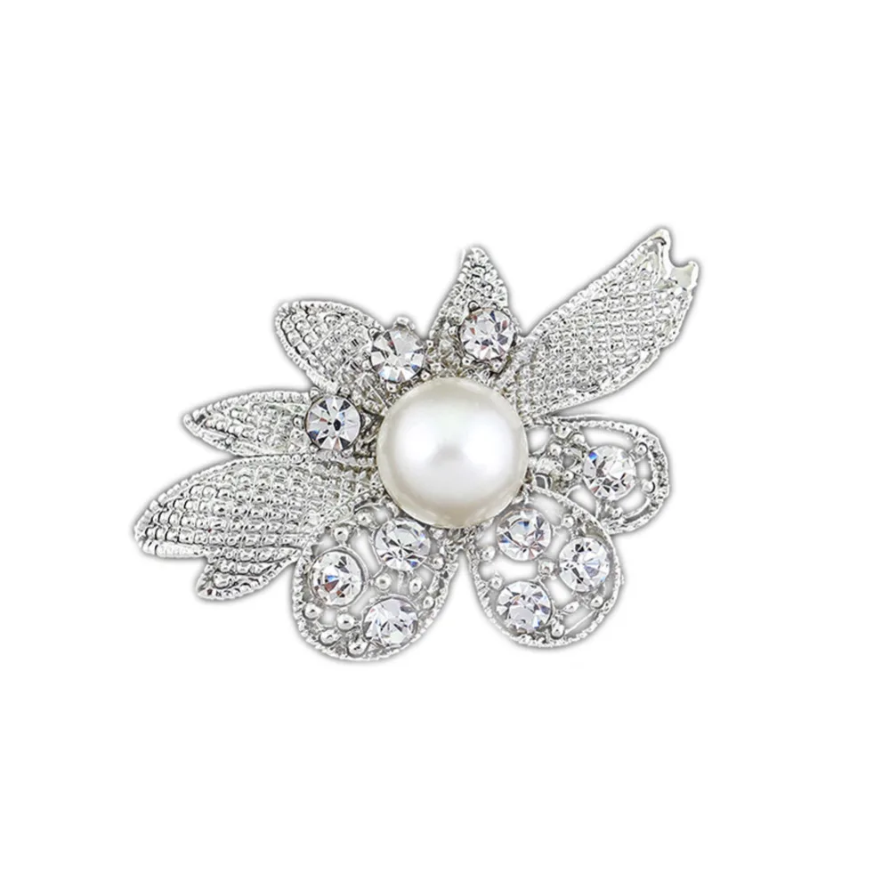 Fashion Women Crystal Flower Vintage Brooch For Wedding Party Dress Color Silver Plated YBRH-0250
Fashion Women Crystal Flower Vintage Brooch For Wedding Party Dress Color Silver Plated YBRH-0250