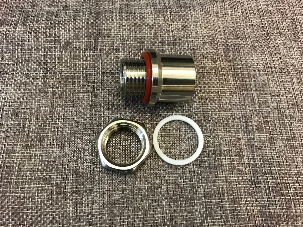Stainless Steel Weldless Bulkhead Fitting for Beer Faucet tap Keg Fermenter , 1/2"BSP
Stainless Steel Weldless Bulkhead Fitting for Beer Faucet tap Keg Fermenter , 1/2"BSP