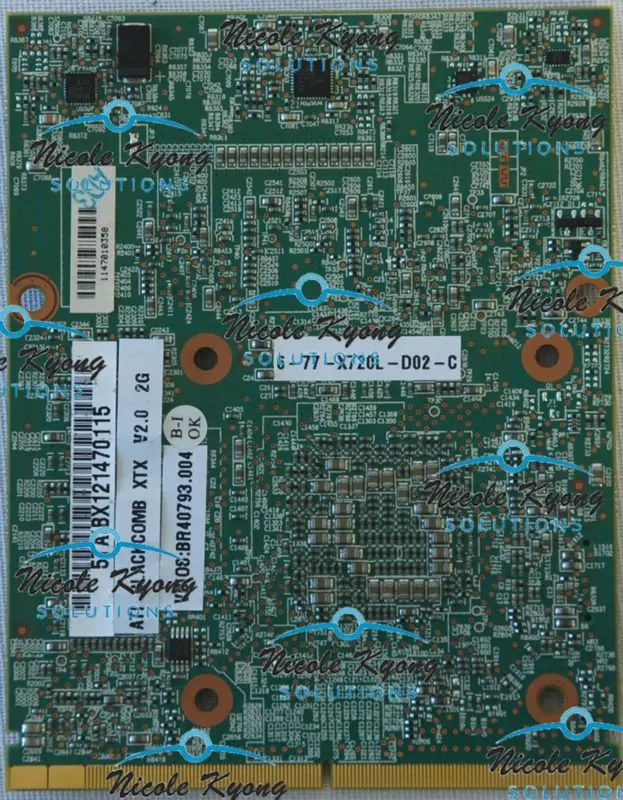 AMD HD6990M bottom