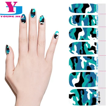 Fashion Camouflage Style Nail Stickers Foil Non Toxic Nail Polish Wraps Patch Gel Nail Art Decorations Beauty Sticker
Fashion Camouflage Style Nail Stickers Foil Non Toxic Nail Polish Wraps Patch Gel Nail Art Decorations Beauty Sticker