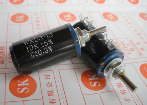 Free Shipping!! WXD3-13 / 2W / 10K Precision Industry / multi-turn wirewound potentiometers /Electronic Component
Free Shipping!! WXD3-13 / 2W / 10K Precision Industry / multi-turn wirewound potentiometers /Electronic Component
