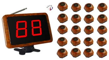 Restaurant wireless table bell system, guest buzzer bell service, 20pcs wireless calling system button, waiter caller,wood color
Restaurant wireless table bell system, guest buzzer bell service, 20pcs wireless calling system button, waiter caller,wood color
