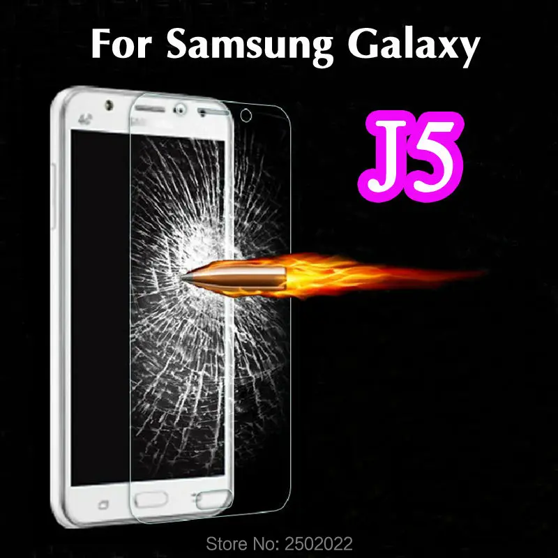 

0.3mm Explosion Proof 2.5D 9H Tempered Glass Screen Protector Film For Samsung Galaxy J5 J500F J500H guard pelicula de vidro