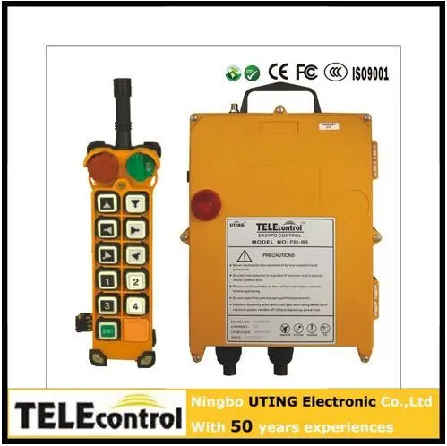 F24-10D(including 1 transmitter 1 receiver)10 channels 2 speed Overhead crane radio remote control/Wireless remote control crane
F24-10D(including 1 transmitter 1 receiver)10 channels 2 speed Overhead crane radio remote control/Wireless remote control crane