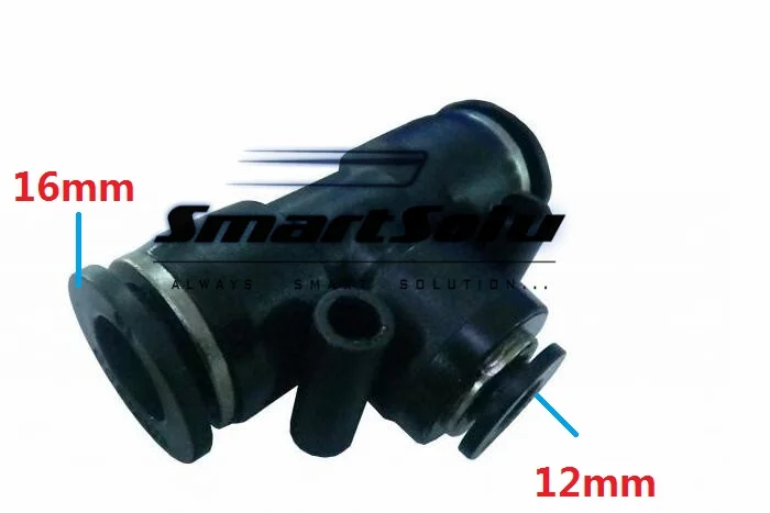 Free Shipping Pneumatic 10PCS/LOT PEG16-12, 16mm To 12mm Unequal Union Tee Quick Fitting Connector Coupler
Free Shipping Pneumatic 10PCS/LOT PEG16-12, 16mm To 12mm Unequal Union Tee Quick Fitting Connector Coupler