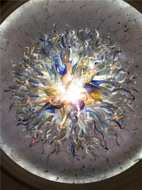 Energy Saving Crystal LED Well Designed Hand Blown Glass Tiffany Style Pretty Elegant Modern Decoration Ceiling Chandelier
Energy Saving Crystal LED Well Designed Hand Blown Glass Tiffany Style Pretty Elegant Modern Decoration Ceiling Chandelier