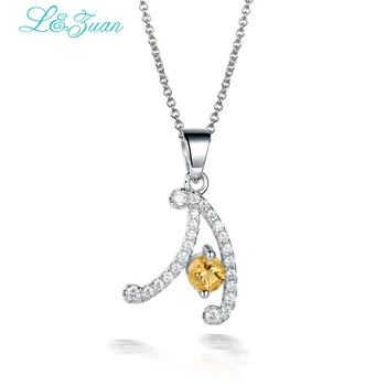 I&Zuan "A" letter design pendant necklace for women 925 sterling silver jewelry name necklace fine jewelry with silver chain
I&Zuan "A" letter design pendant necklace for women 925 sterling silver jewelry name necklace fine jewelry with silver chain