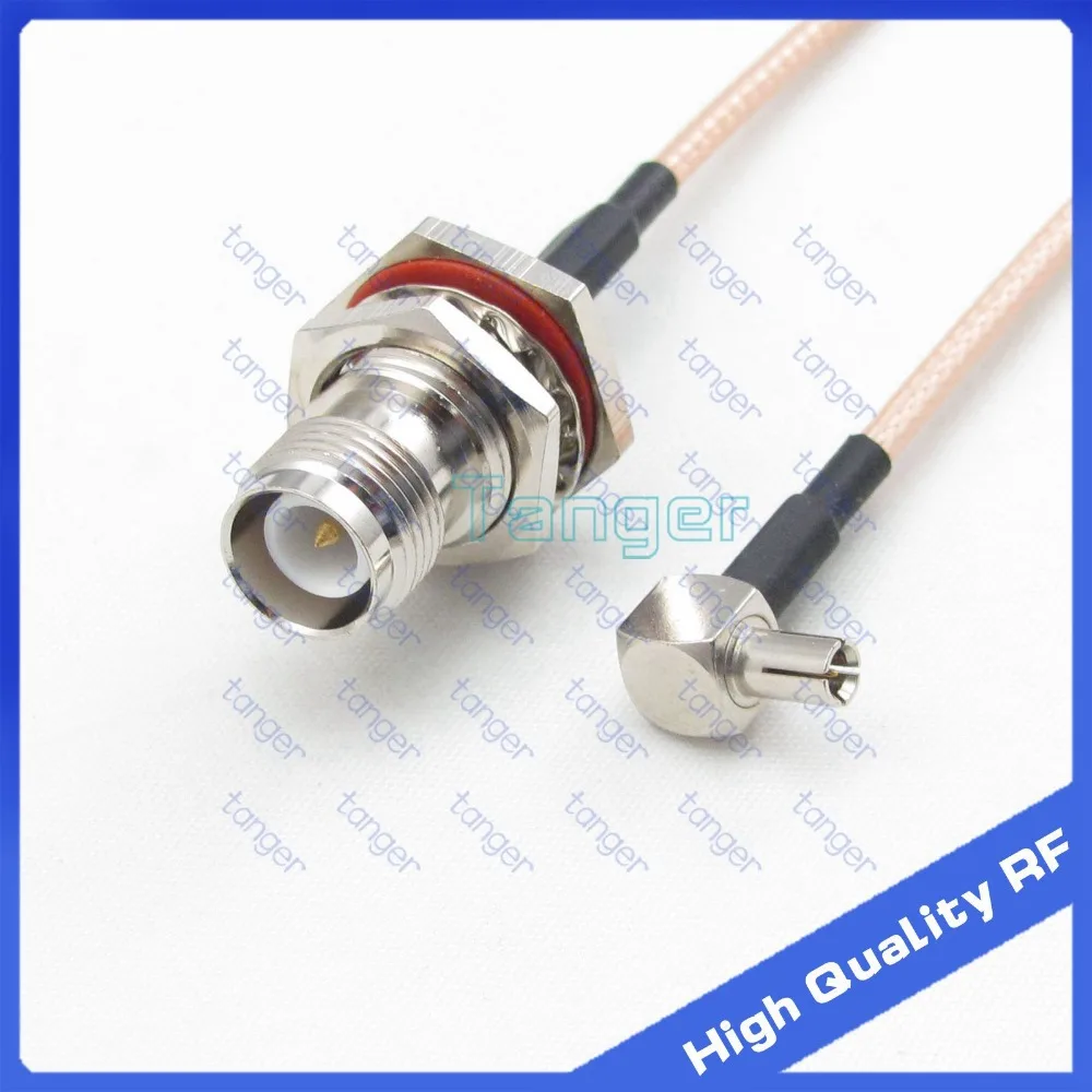 6inch TS9 male right angle to RP-TNC female jack with RG-316 RF Coaxial Pigtail Jumper cable 6" 15cm Tanger High Quality
6inch TS9 male right angle to RP-TNC female jack with RG-316 RF Coaxial Pigtail Jumper cable 6" 15cm Tanger High Quality