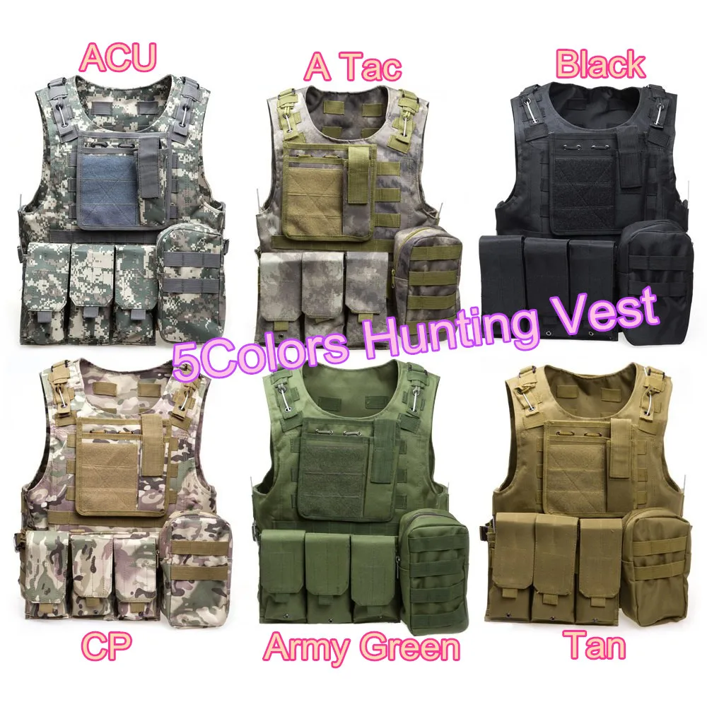 Airsoft Body Armour Multicam SWAT Assault Vests Outdoor Hunting Vest Molle Pouches
Airsoft Body Armour Multicam SWAT Assault Vests Outdoor Hunting Vest Molle Pouches