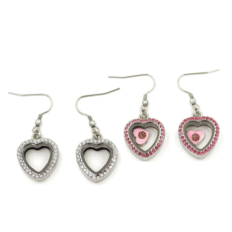 6pairs Pink White Crystals Heart Floating Locket Earrings Floating Charm Locket Earring For Christmas Mother's Day Gift
6pairs Pink White Crystals Heart Floating Locket Earrings Floating Charm Locket Earring For Christmas Mother's Day Gift