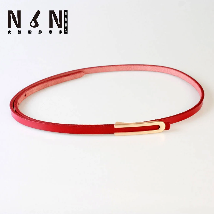 Summer new girls fashion belt pure white leather belt black contracted the tie-in dress P112
Summer new girls fashion belt pure white leather belt black contracted the tie-in dress P112