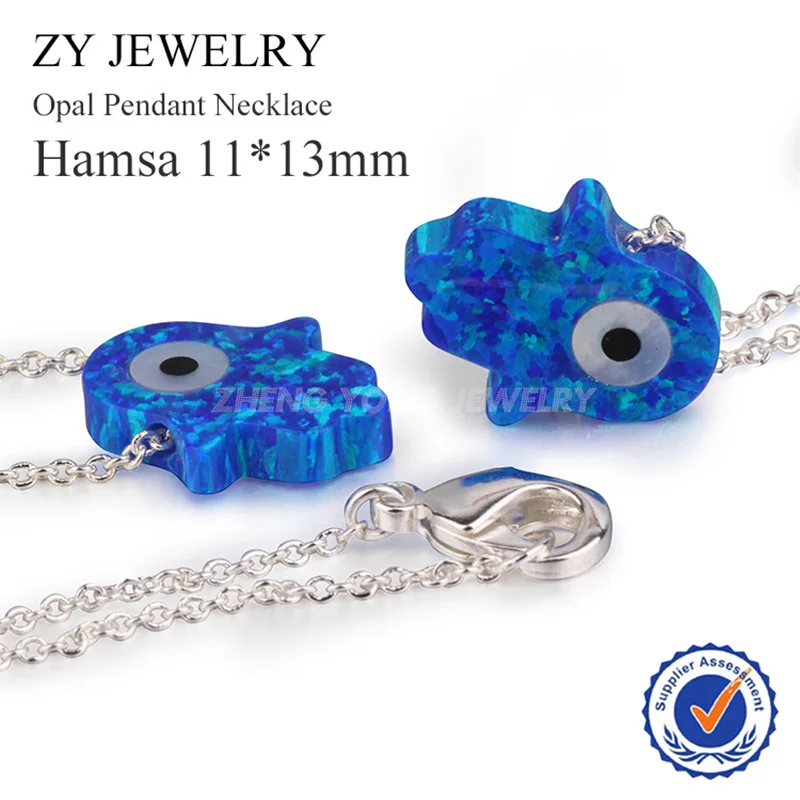 New Product 11*13mm Hamsa with Eye Opal Necklace Colorful Hand Shaped Gold/Silver Plated Chain Brass Jewelry
New Product 11*13mm Hamsa with Eye Opal Necklace Colorful Hand Shaped Gold/Silver Plated Chain Brass Jewelry