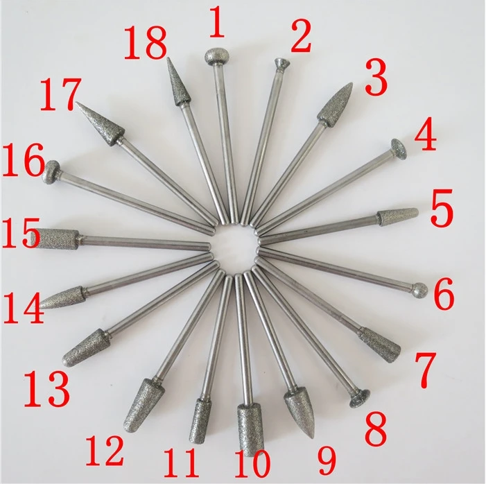 18 Pieces Dental Lab Materials Diamond Low Speed Abrasive Tips Polishing Tools For Crowns & Removable Denture Polishing
18 Pieces Dental Lab Materials Diamond Low Speed Abrasive Tips Polishing Tools For Crowns & Removable Denture Polishing