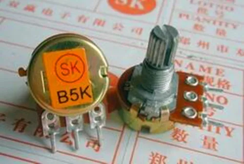Free Shipping!! 3pcs WH148 single joint / amplifier volume potentiometer / potentiometer B5K-15mm /Electronic Component
Free Shipping!! 3pcs WH148 single joint / amplifier volume potentiometer / potentiometer B5K-15mm /Electronic Component