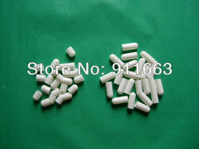 00# seperated empty caspules white-white