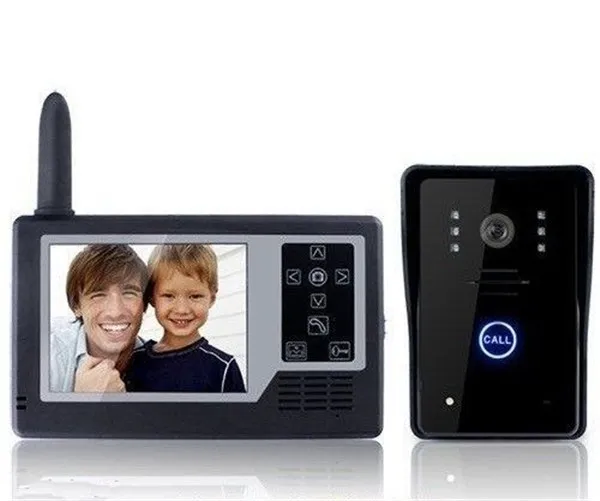 3.5'"TFT Touch Color Screen 2.4GHz Wireless Video Intercom Doorphone Doorbell IR Night Vision CMOS Camera
3.5'"TFT Touch Color Screen 2.4GHz Wireless Video Intercom Doorphone Doorbell IR Night Vision CMOS Camera