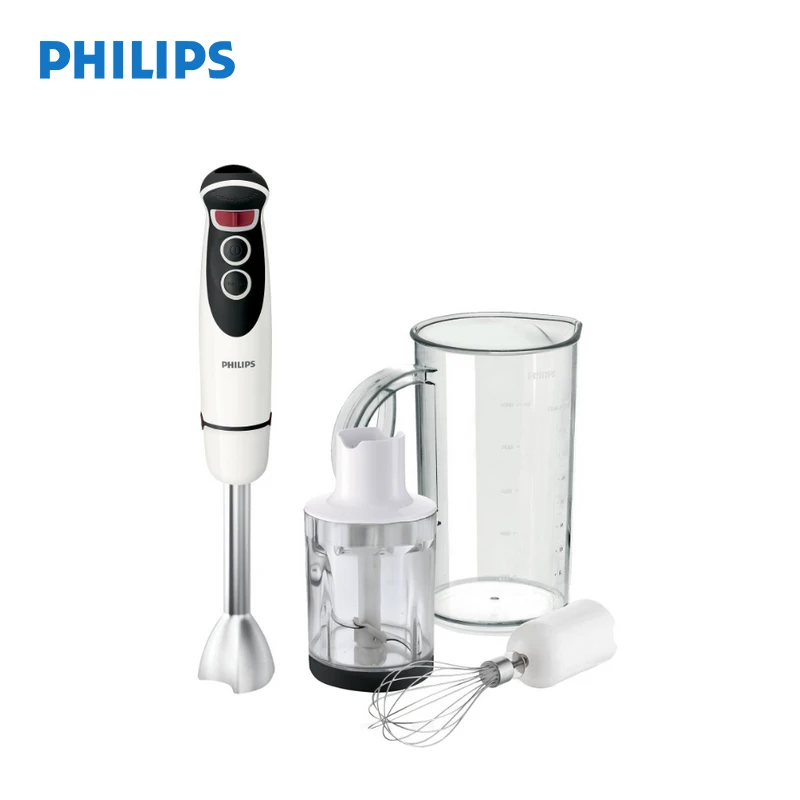 Philips HR1636/80 650W multifunctional Blender Hand Held Food Mixer juice mixer egg beater porridge milk shade Ship From Russia | Бытовая