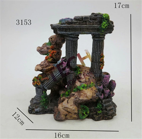 3153 Ancient Roman Building Colosseum Colosseo Coliseum Column Aquarium Fish Tank Decoration
3153 Ancient Roman Building Colosseum Colosseo Coliseum Column Aquarium Fish Tank Decoration