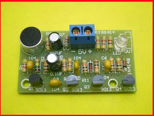 Free Shipping!!! Colorful LED Sensitive bistable switch diy kits beats/voice clap switch kit module sensor/ Electronic Component
Free Shipping!!! Colorful LED Sensitive bistable switch diy kits beats/voice clap switch kit module sensor/ Electronic Component