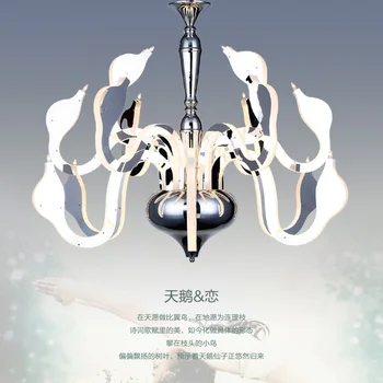 M Best Price Atmospheric Luxury Acrylic Swan Droplight Ed Stainless Steel Restaurant Bar Hotel Bedroom Pendant Light
M Best Price Atmospheric Luxury Acrylic Swan Droplight Ed Stainless Steel Restaurant Bar Hotel Bedroom Pendant Light
