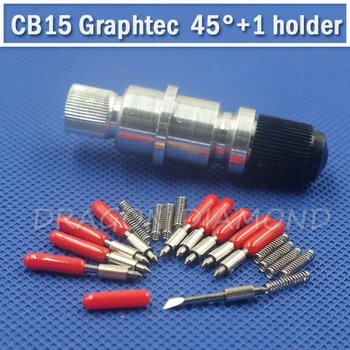 Vinyl Sticker Cutting Machine 1pcs CB15 Graphtec plotter blade holder+10pcs 45 degree CB15 Graphtec plotter Blades
Vinyl Sticker Cutting Machine 1pcs CB15 Graphtec plotter blade holder+10pcs 45 degree CB15 Graphtec plotter Blades