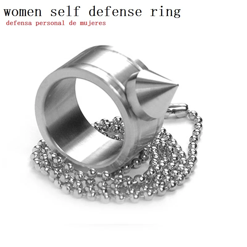 Portable Mini Alloy Defensive Necklace Rings Self Defense Weapons for Women Men Broken Windows Ring Device EDC Survival Tools
Portable Mini Alloy Defensive Necklace Rings Self Defense Weapons for Women Men Broken Windows Ring Device EDC Survival Tools