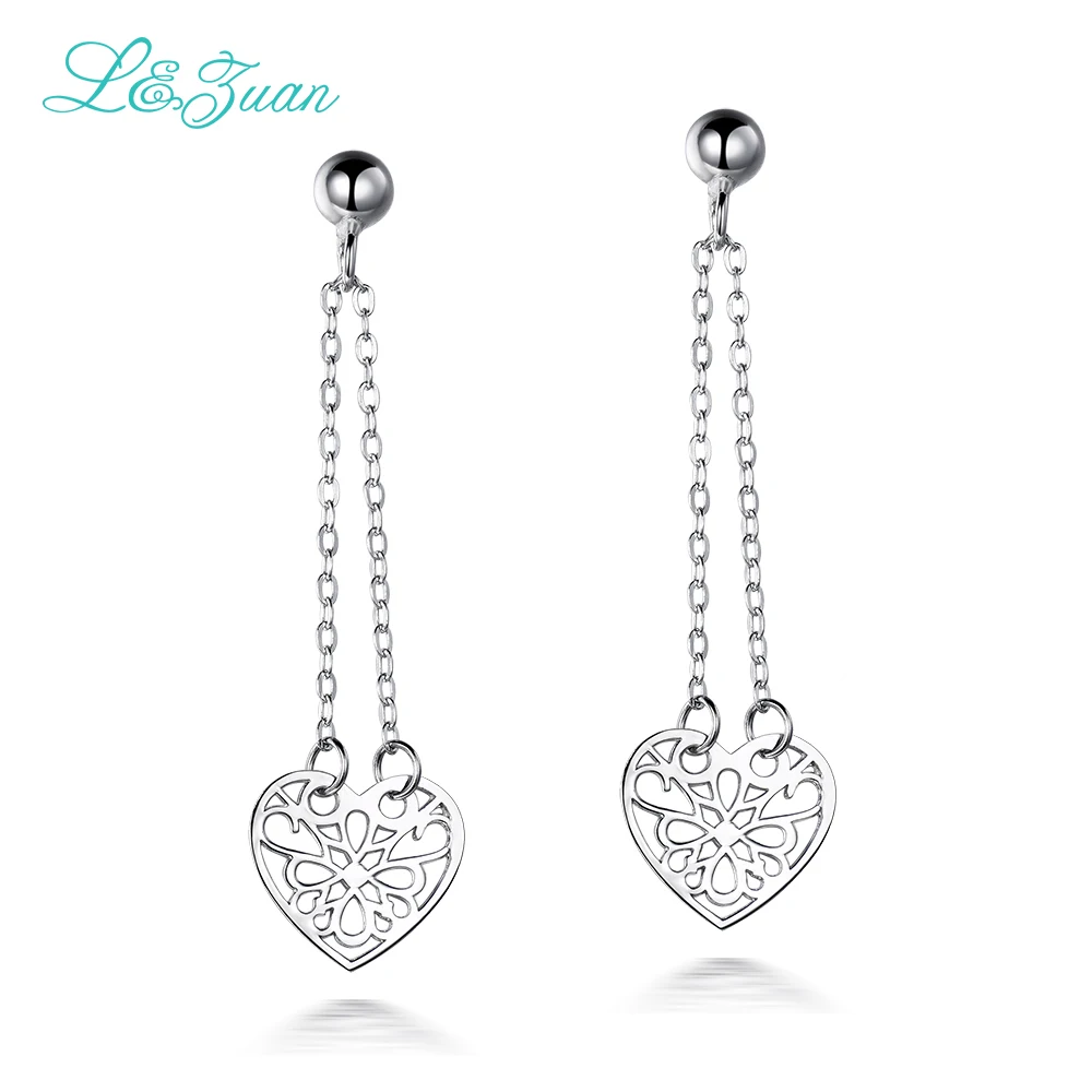 l&zuan Trendy Concise Style Heart Shaped Decorative Pattern Sterling Silver Jewelry Drop Earrings For Women 925 Silver Earrings
l&zuan Trendy Concise Style Heart Shaped Decorative Pattern Sterling Silver Jewelry Drop Earrings For Women 925 Silver Earrings